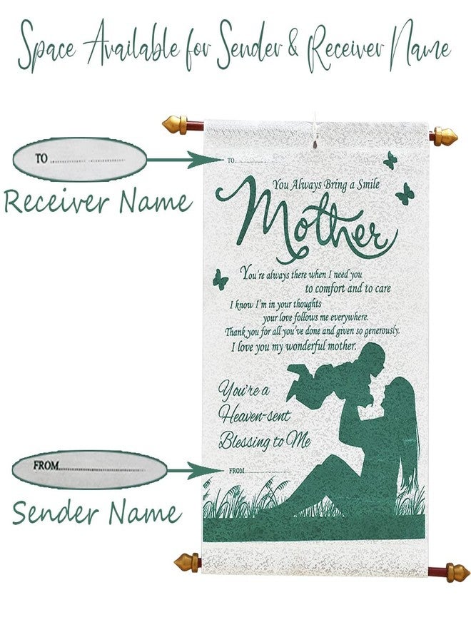 Natali Traders Mother Scroll Card - Gift for Mother-Mummy-Maa-Mom-Mommy-Mothers Day-Birthday - Image 2
